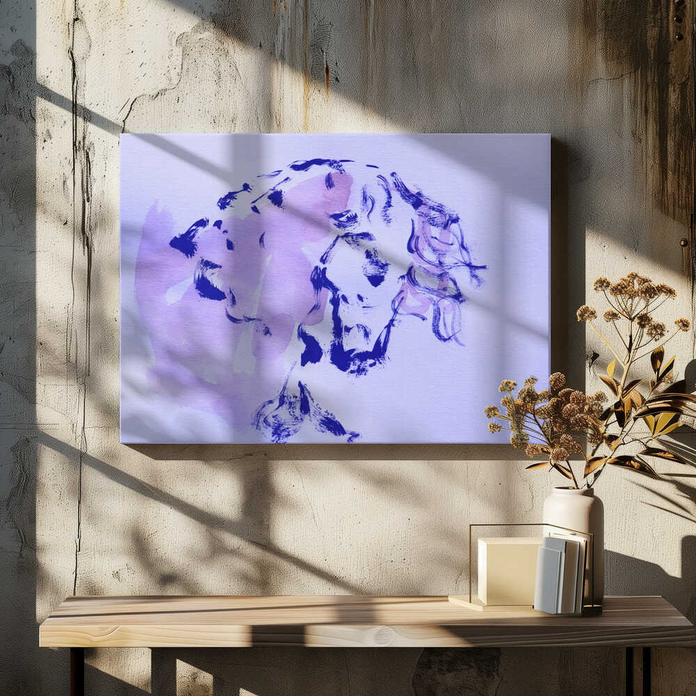 Serene Brush Strokes