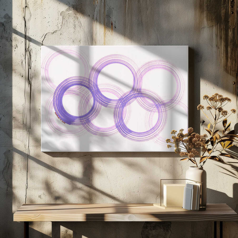 Purple Circles Harmony