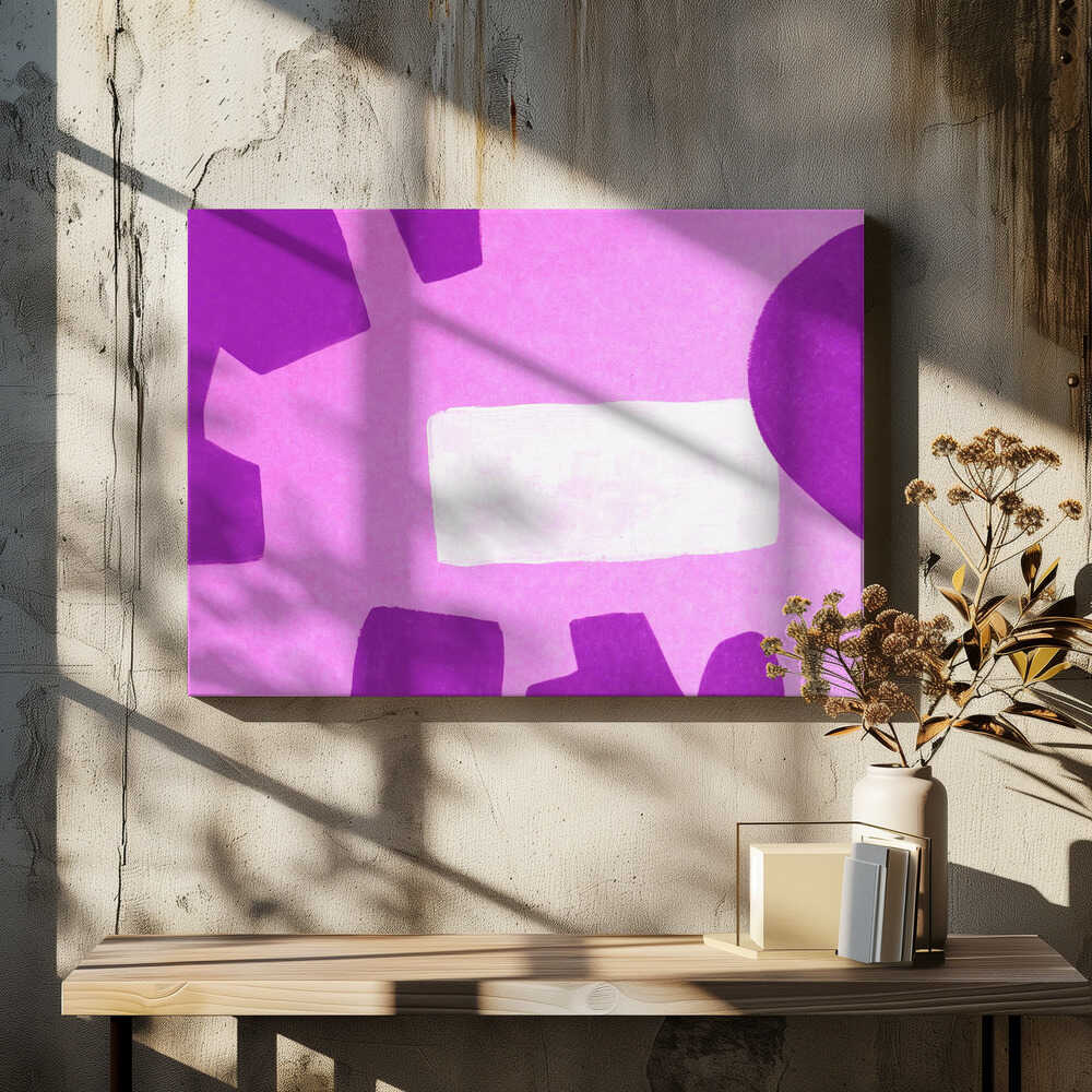 Pink Geometric Dance