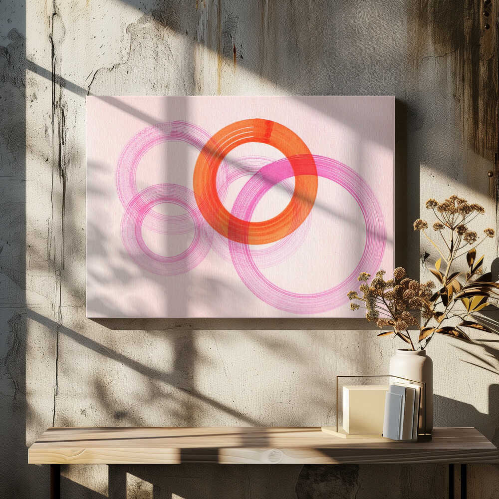 Vibrant Circles Dance