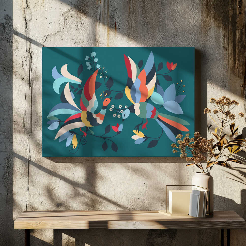 Otomi By Catsanddotz 35 X 49 Inches