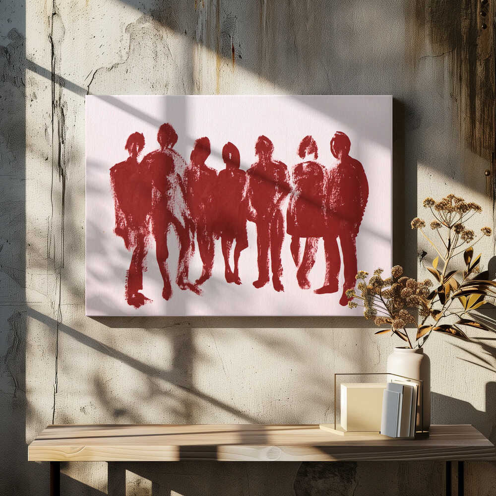 Silhouettes in Red