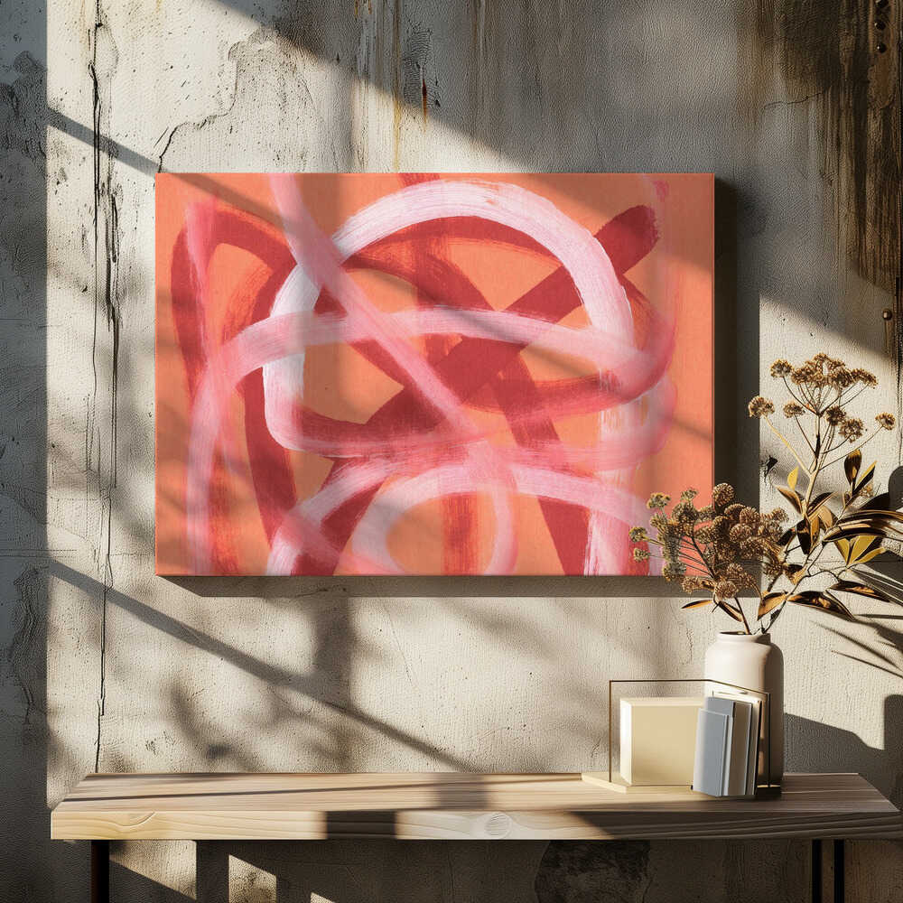 Tangled Pink Pathways