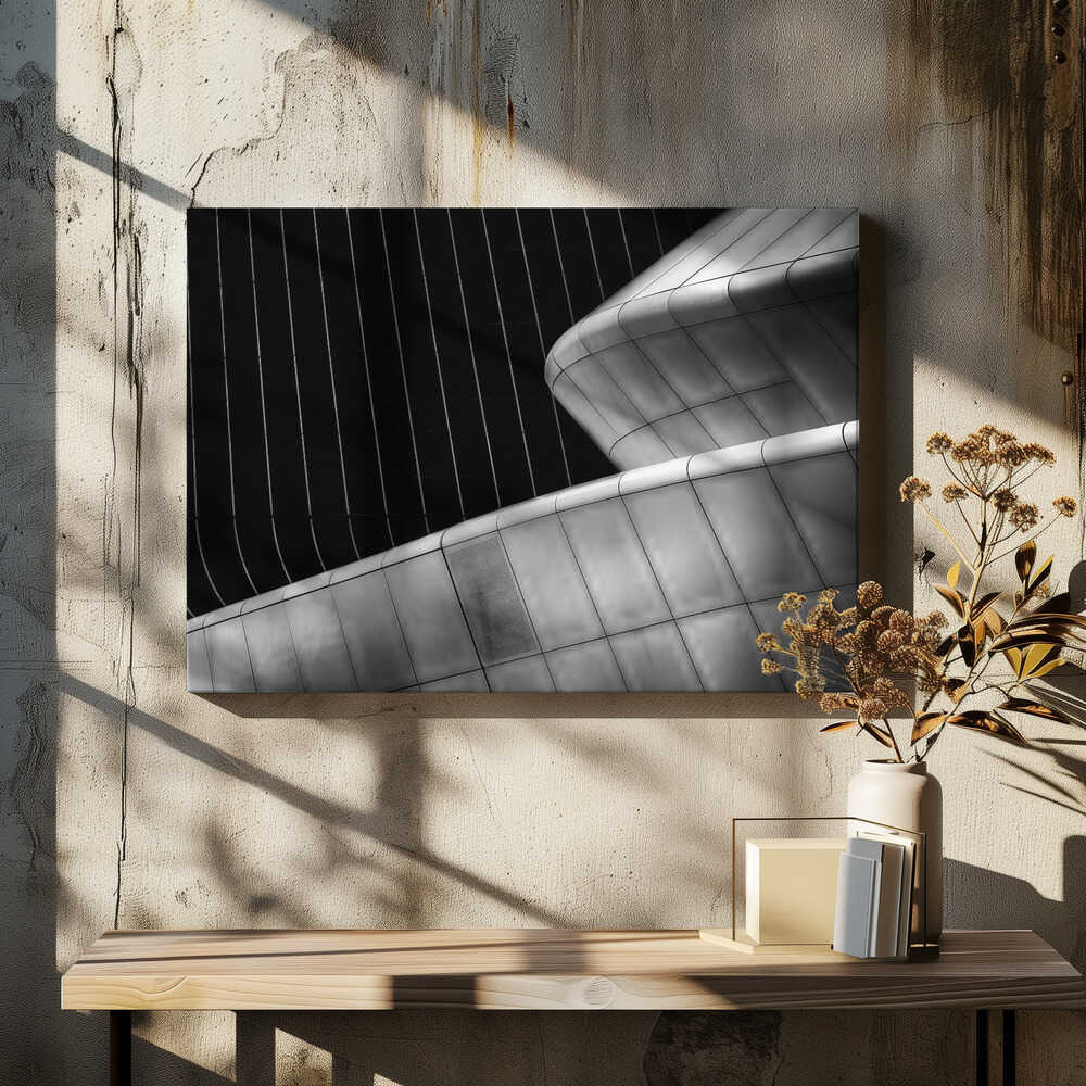 Spaceship b&w version