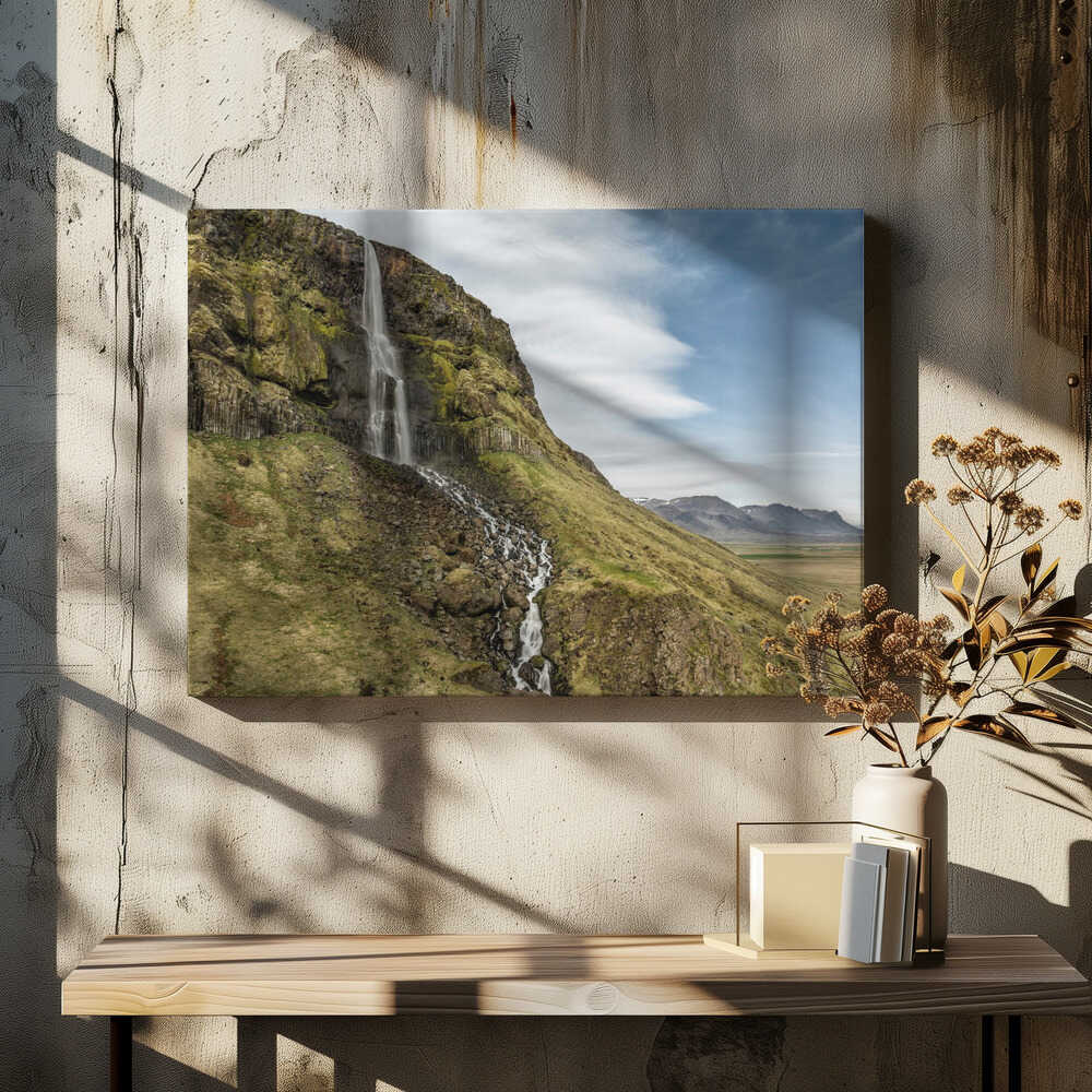 Bjarnarfoss Waterfall