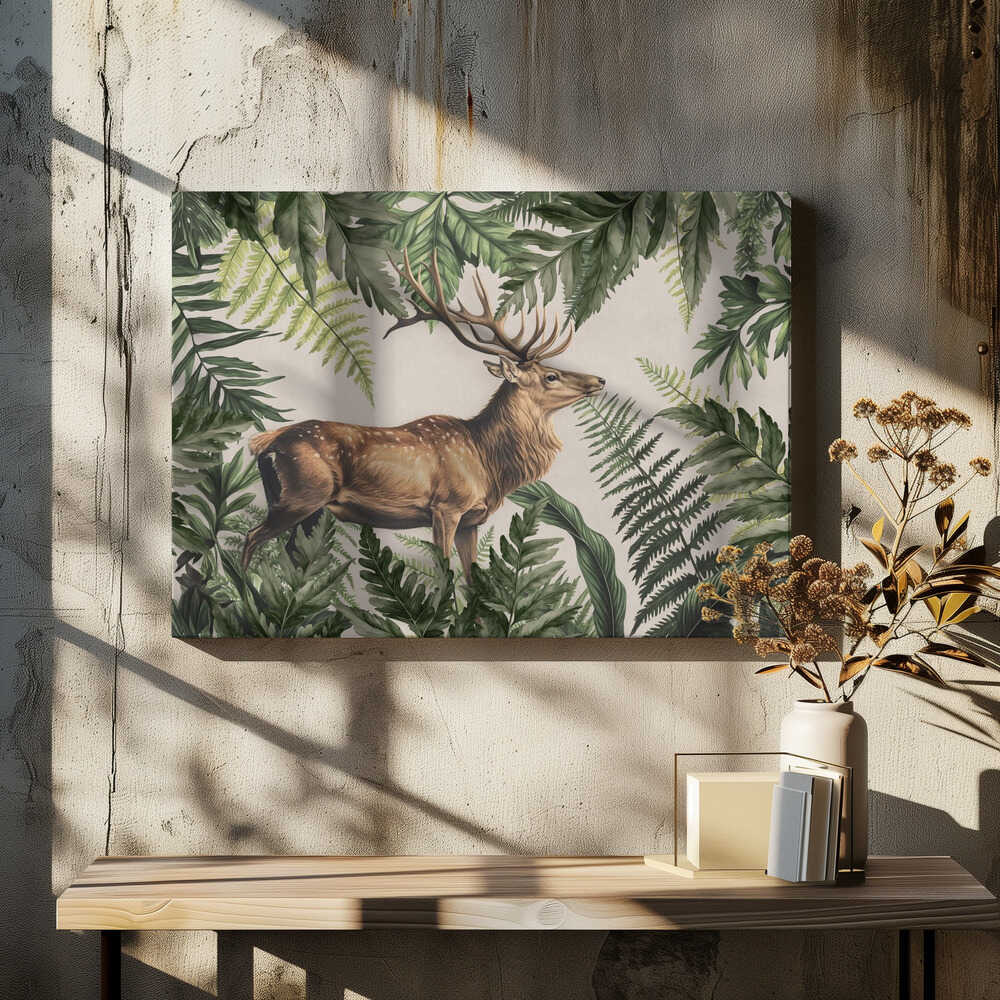 Fern Forest Stag Deer
