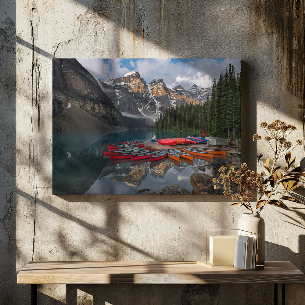 Canoes beneath the Crown