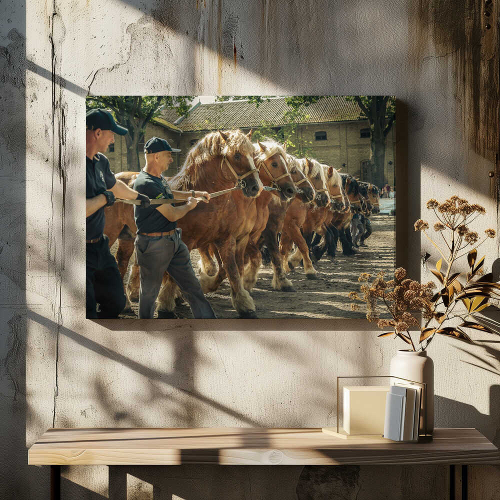 a short story about cold-blooded stallions from Poland - take 1