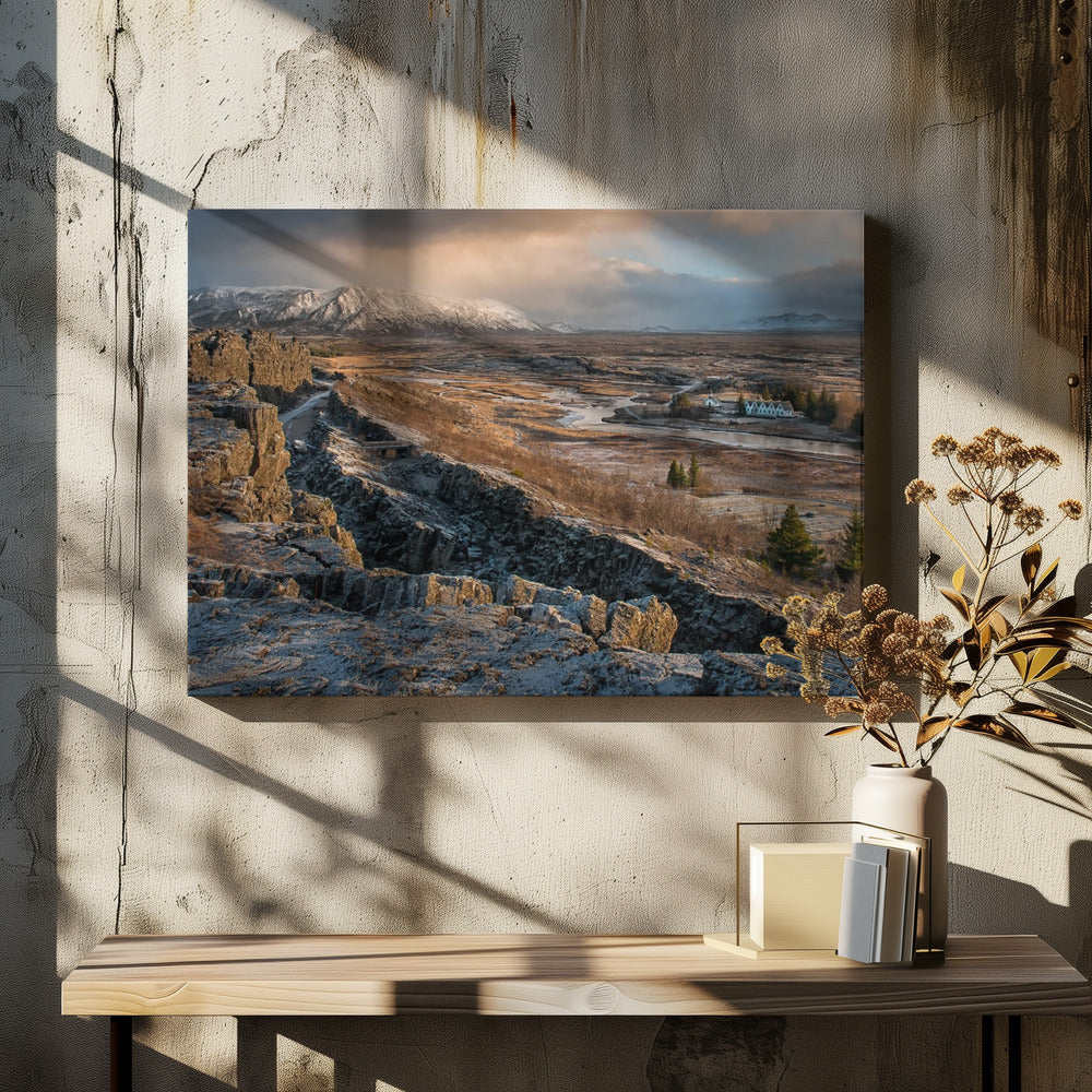 Almannagjá separate Europe and America