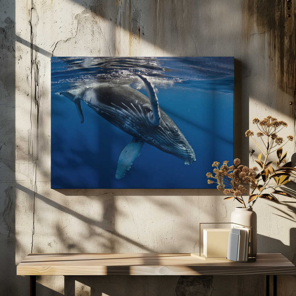 Humpback Whale Calf, Reunion Island