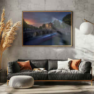 Art Prints of Amsterdam Sunset