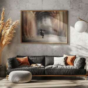 Art Prints of "He who leaps for the sky may fall, it's true. But he may also fly.” ― Lauren Oliver