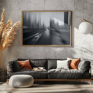 Art Prints of Acceleration - Monochrome