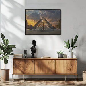 Art Prints of Pirámide del Louvre