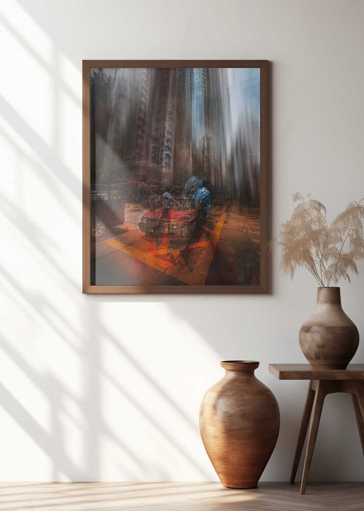 chaos in the streets of HK