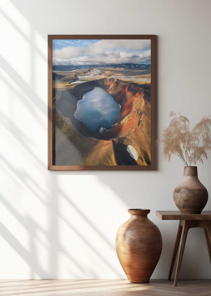 Colorful lakes of the Highlands - Iceland