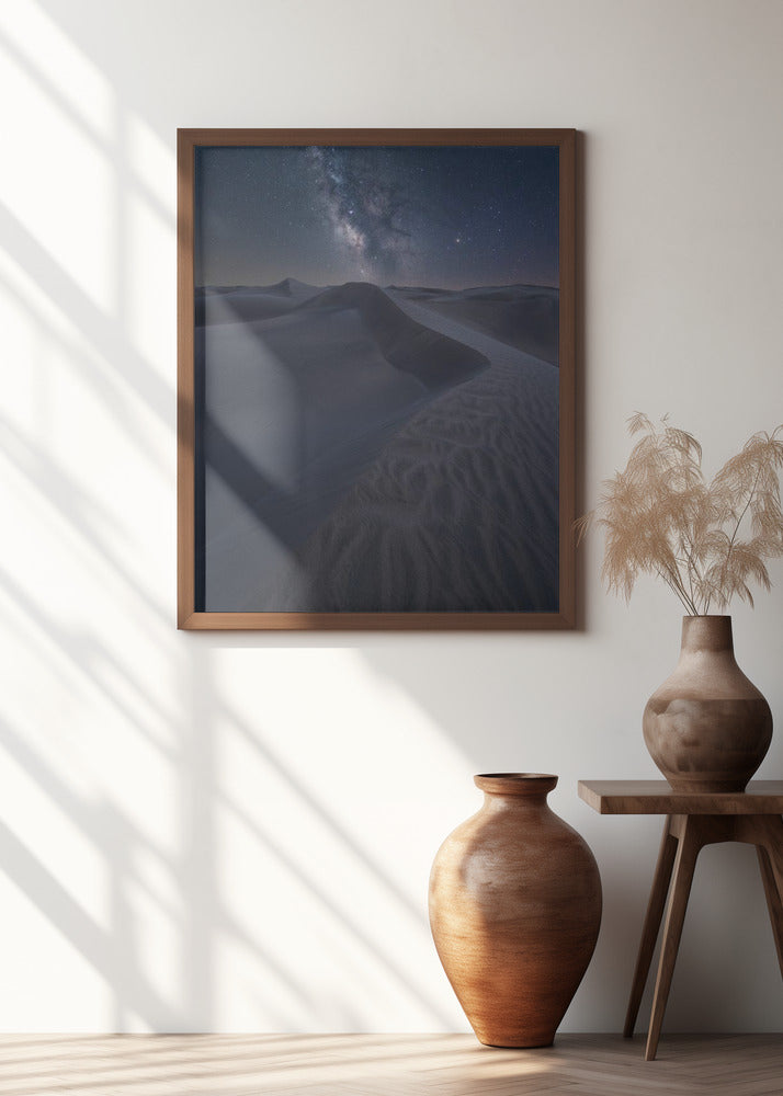 the dunes towards the sky