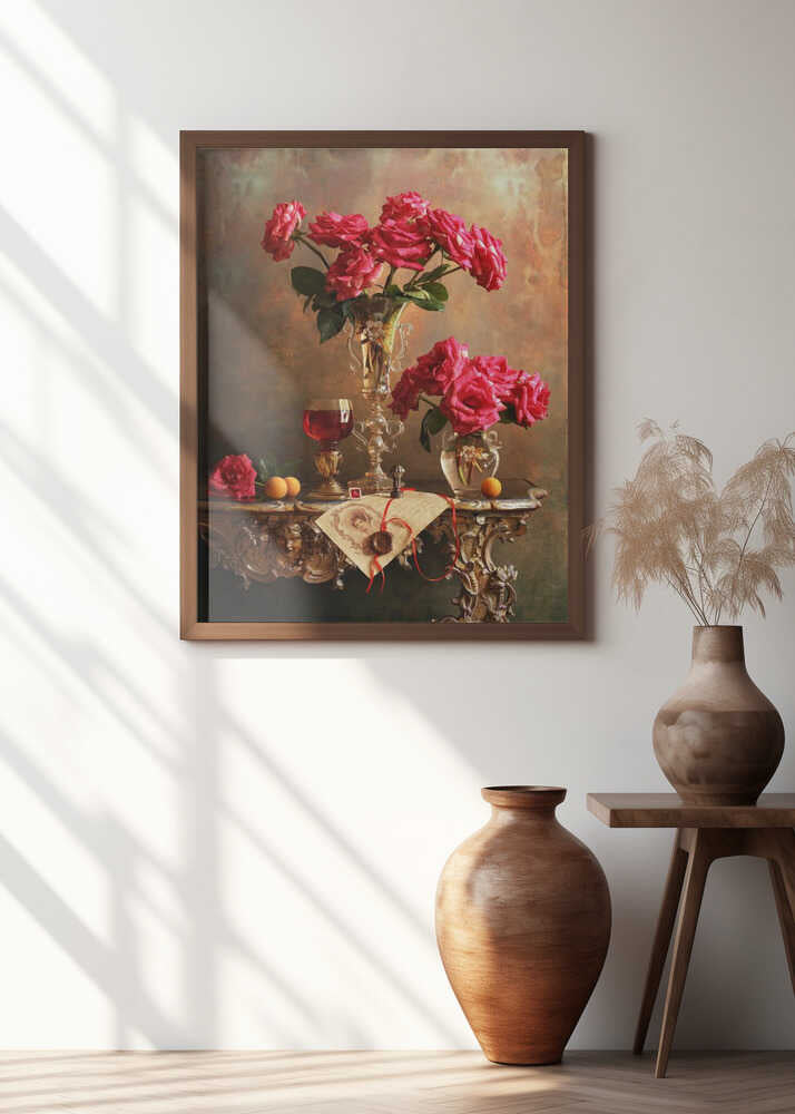 Still life with roses