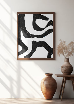 Art Prints of Black Gems