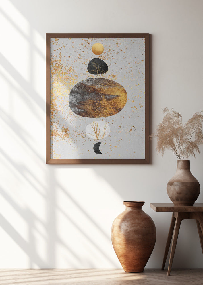 Art Prints of Sun And Moon