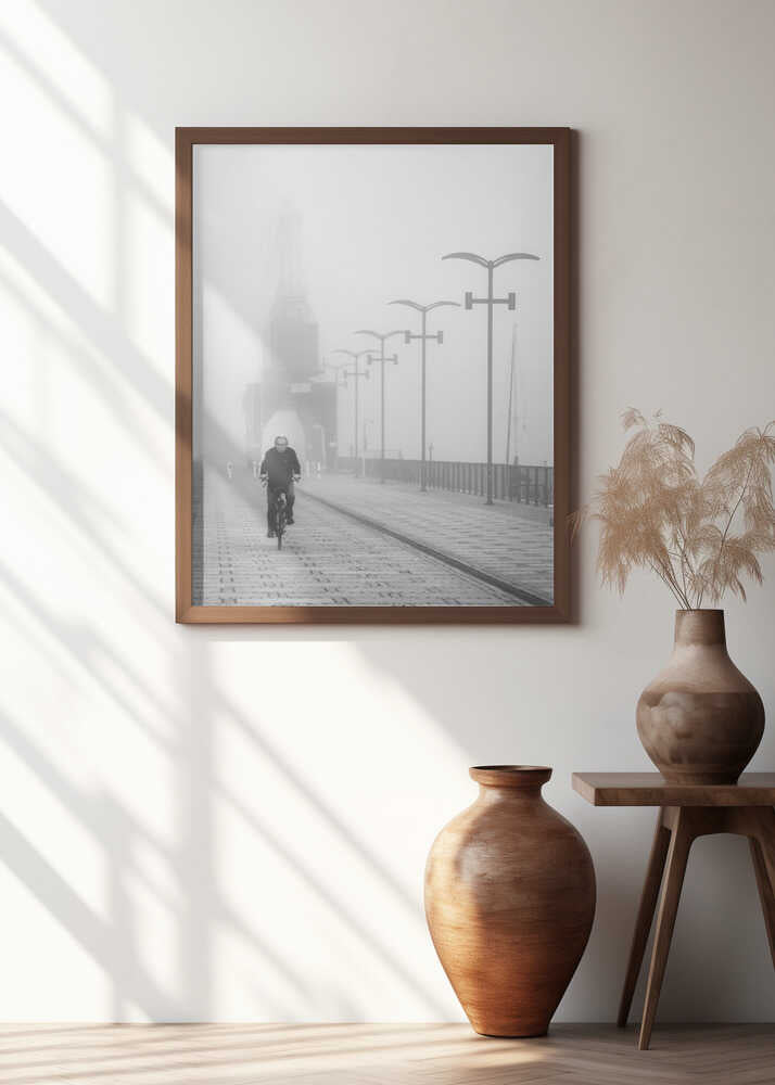 Morning on the boulevard.