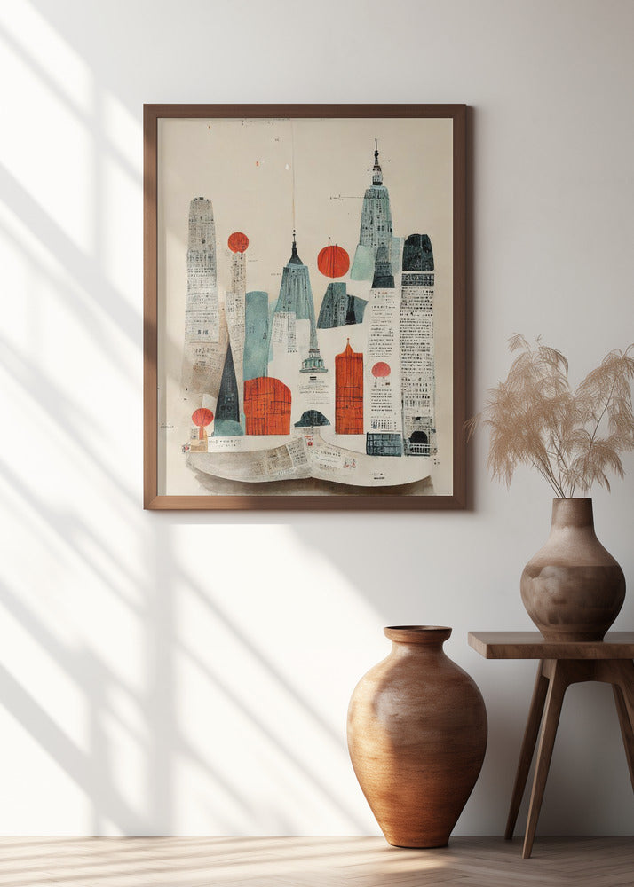 Art Prints of The Paper City
