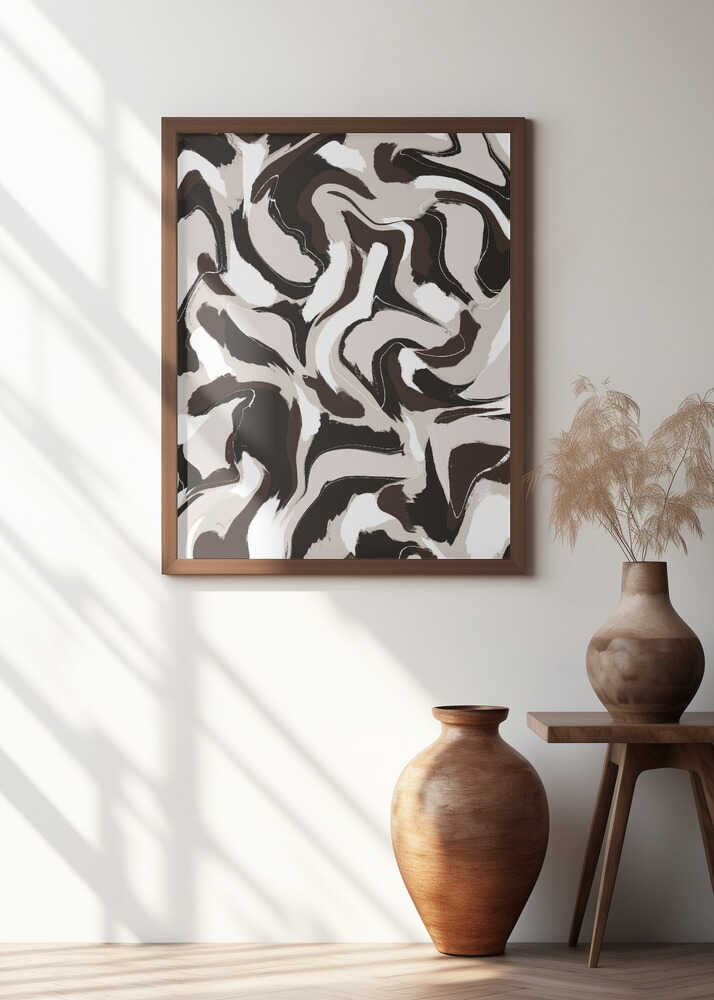 Swirling Earth Tones