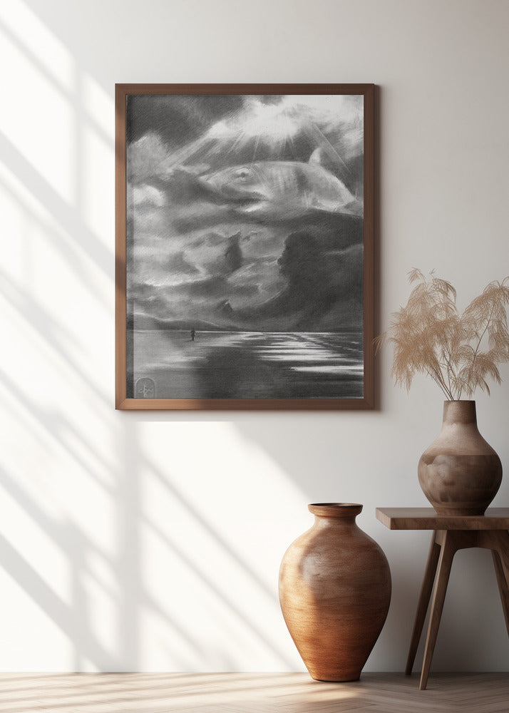 Canvas Art Print A Day at the Beach - 13-03-19