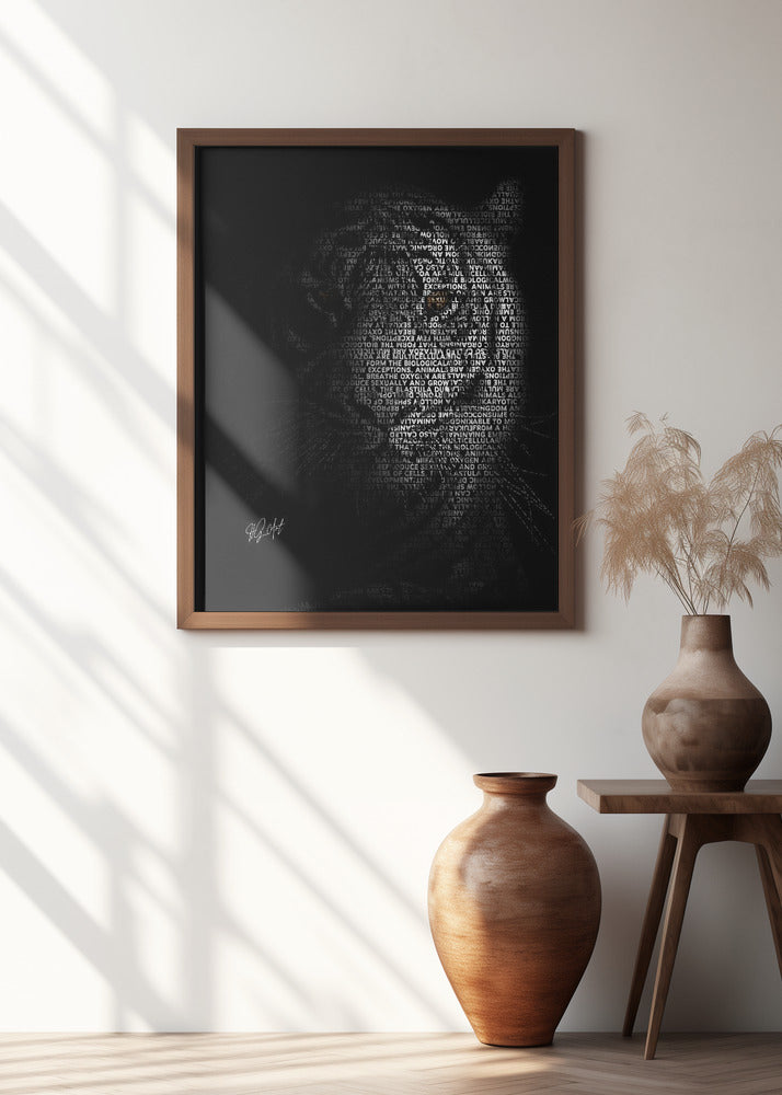 Canvas Art Print The Tiger