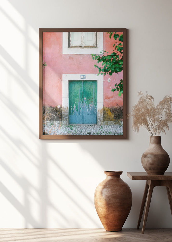 Little door in Lisbon