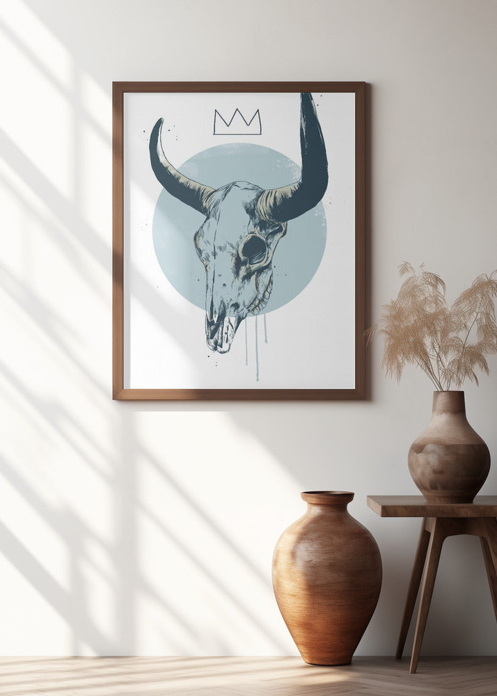 Bull skull