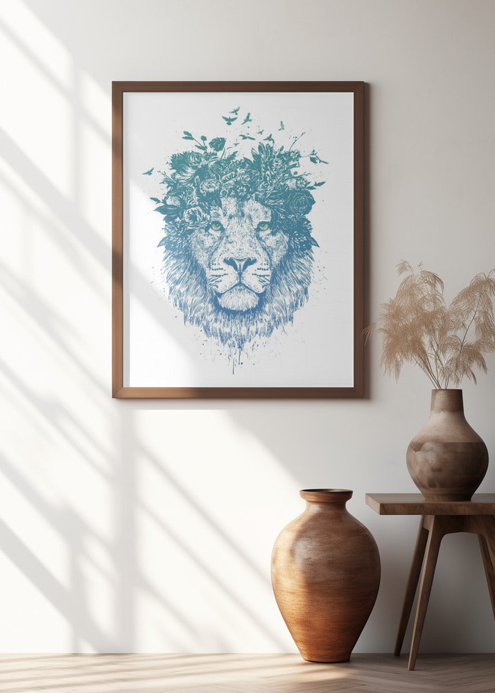 Floral lion II