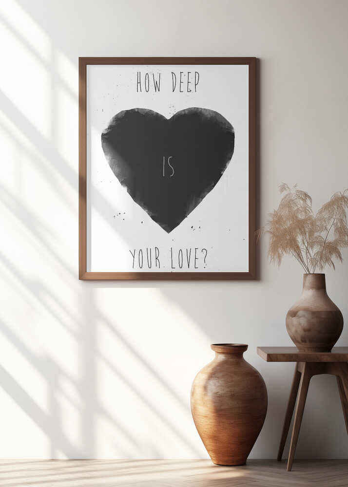 How deep is your love