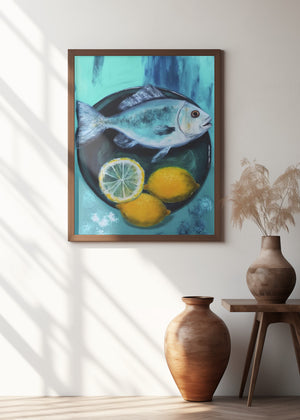 Art Prints of A Fishplate