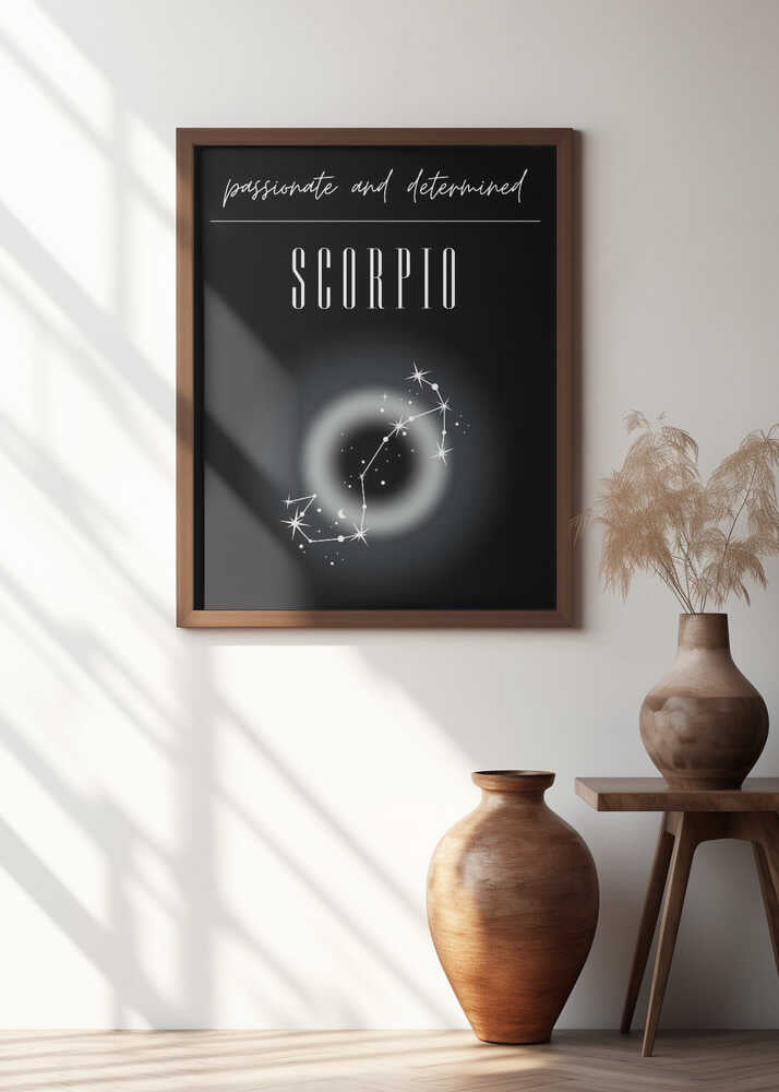 Scorpio Zodiac Print Art