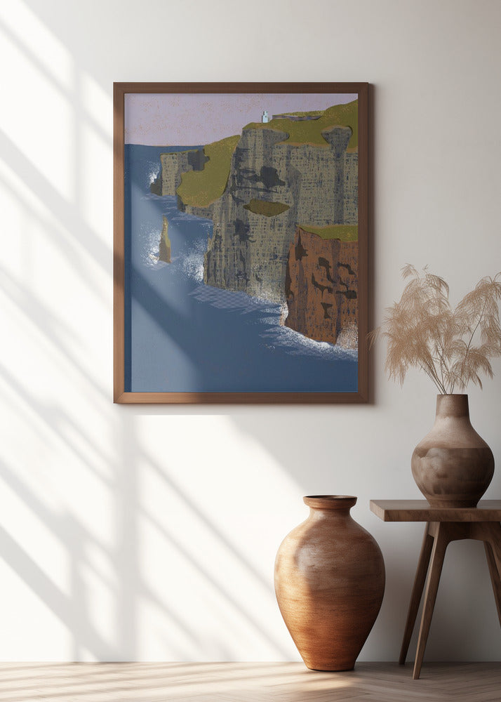 Cliffs of Moher, Ireland, Art Print, County Clare