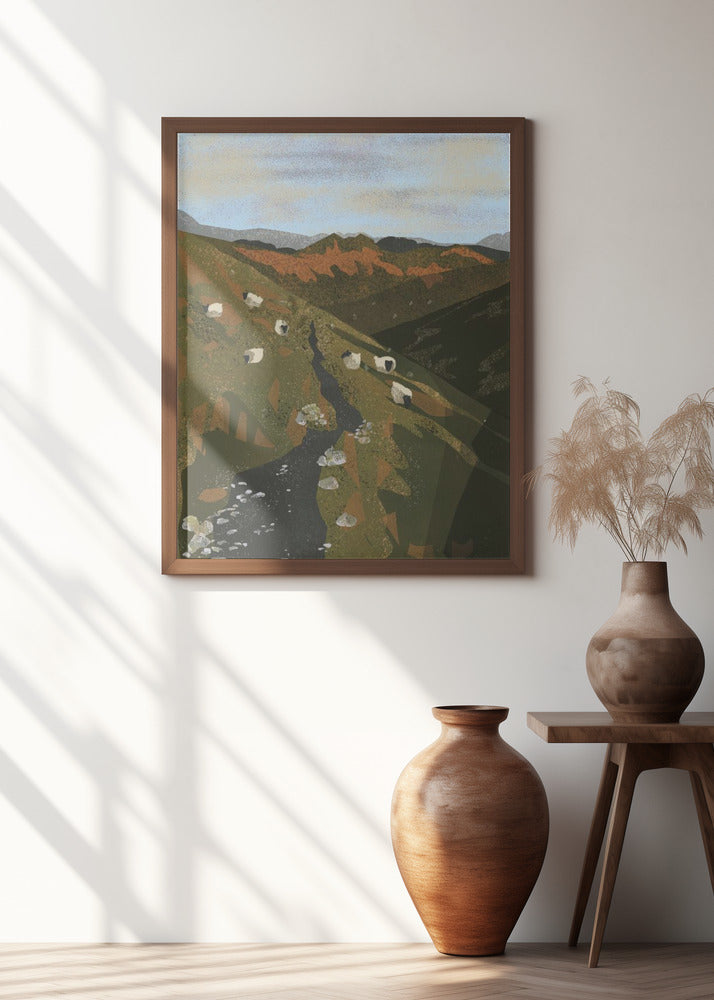 Connemara National Park, Ireland, Wall art Print