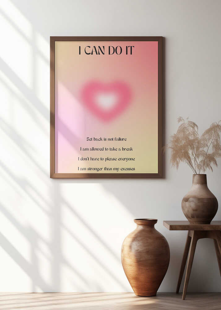 Motivational Aura Poster
