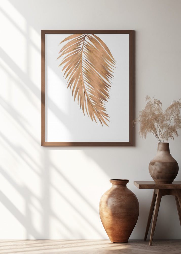 Copper gold palm, leaf 4