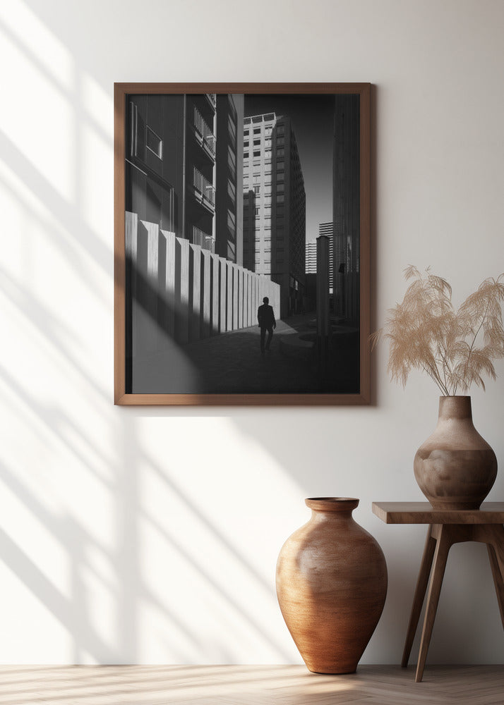 The city dominated by shadows