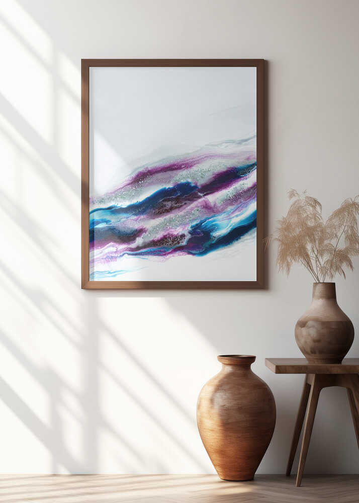 Purple and Blue Sparkles