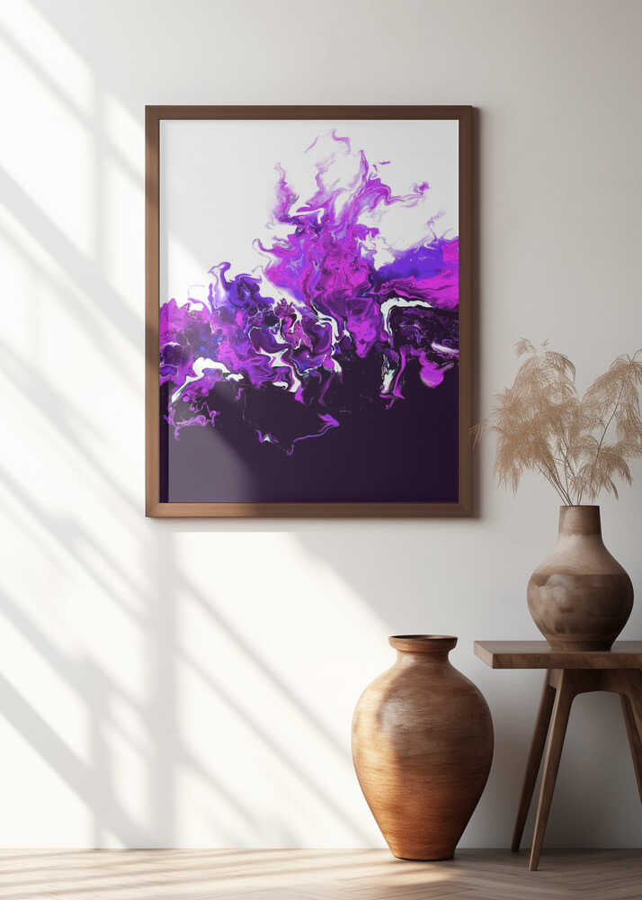 Purple Colorful Wave