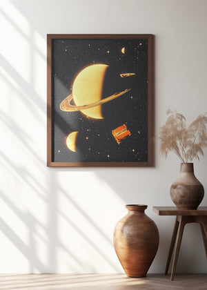 Art Prints of Rings of Saturn