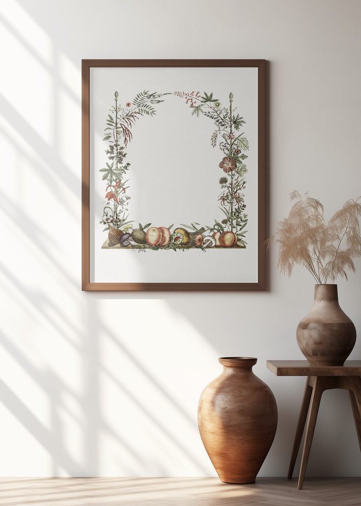 Hand Drawn Botanical Frame
