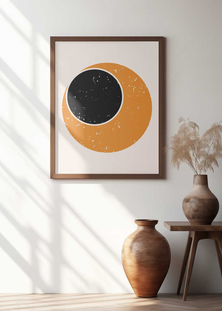 Abstract Contemporary Sun