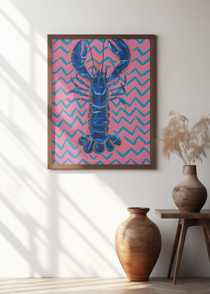 Art Prints of Lobster On Zigzag