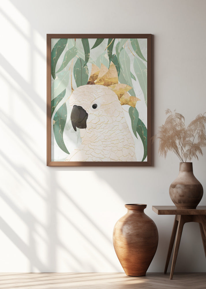 Sydney Opera Cockatoo with Eucalyptus