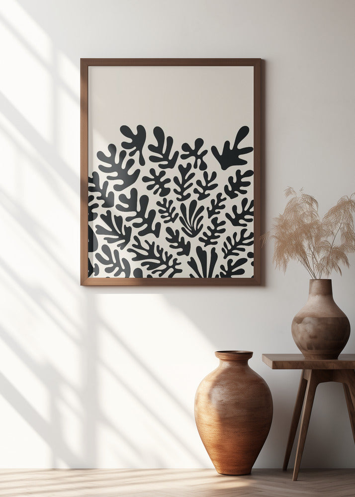 Henri Matisse Black Algae Collection #2