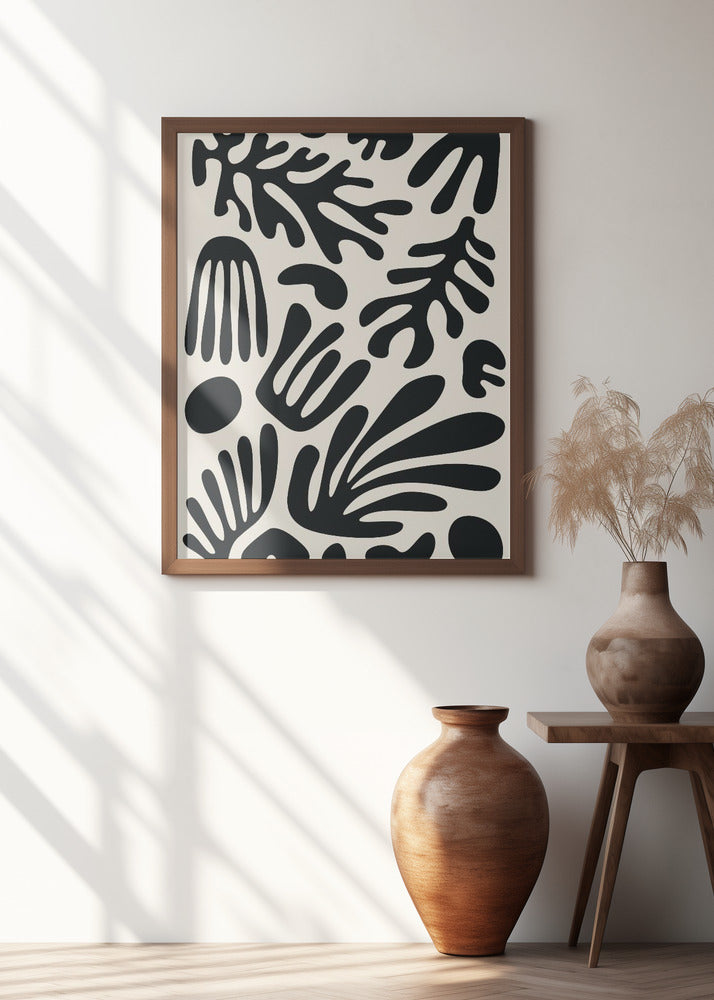 Henri Matisse Black Algae Collection #3