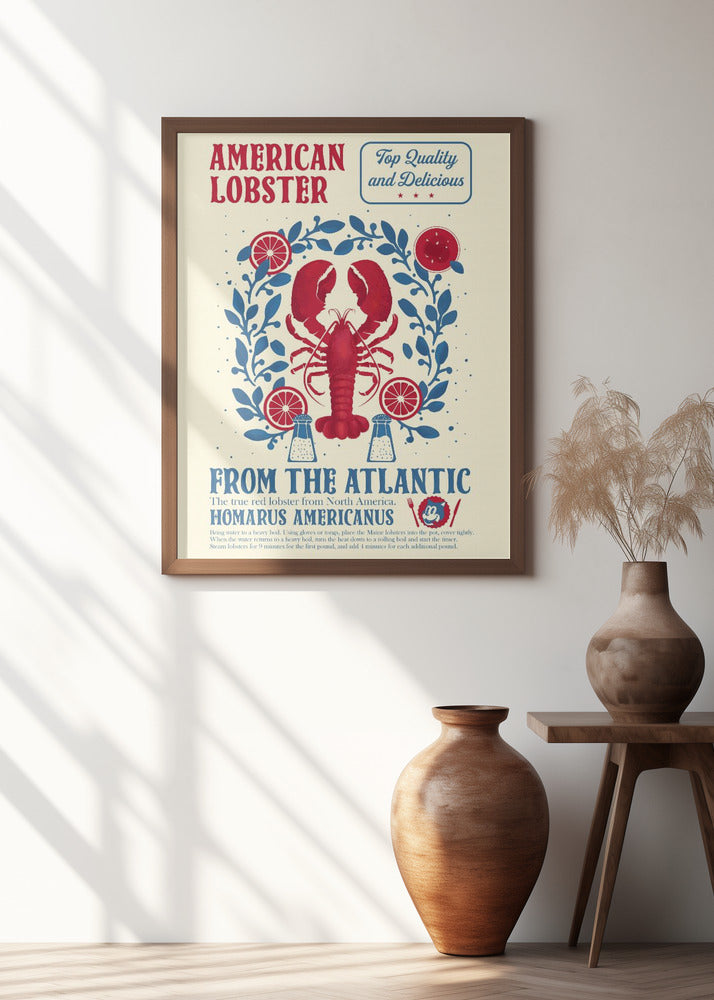 Art Prints of Lobster kitchen print